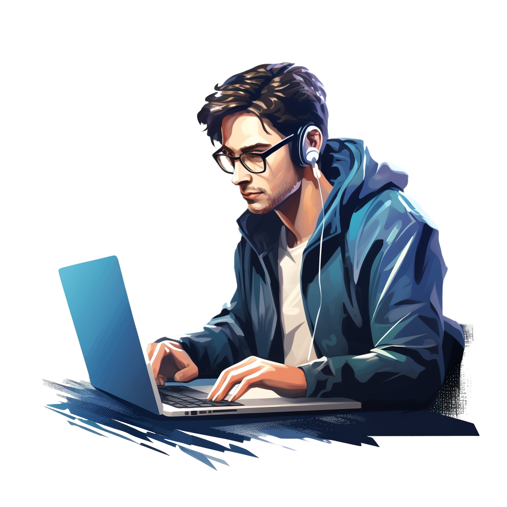 Professional web developer building digital products
